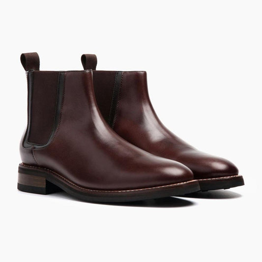 Men's All-Match Rubber Brown Round Toe  Boots